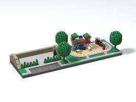 Набор LEGO Парк по соседству (нано)