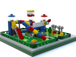 Набор LEGO Детская площадка (нано-размер)