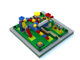 Набор LEGO Детская площадка (нано-размер)