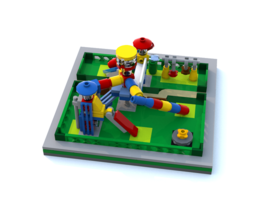 Набор LEGO Детская площадка (нано-размер)