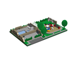Набор LEGO Парк в окрестностях (нано)