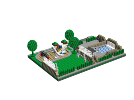 Набор LEGO Парк в окрестностях (нано)