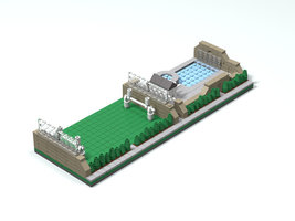 Набор LEGO Парк в окрестностях (нано)