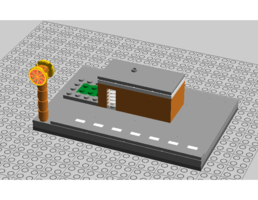 Набор LEGO Нано пиццерия