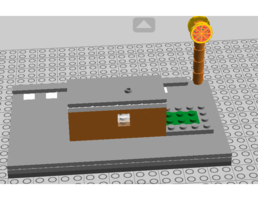 Набор LEGO Нано пиццерия