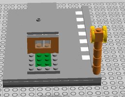 Набор LEGO Нано пиццерия