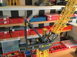 Набор LEGO MOC-13211 Luffing Jib Tower Crane