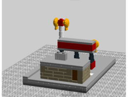Набор LEGO Заправка (наномасштаб)