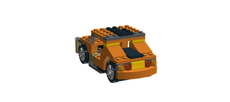 Набор LEGO MOC-13293 31017 minifig car w roof