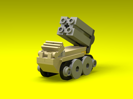Набор LEGO NanoMLRS
