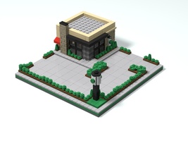 Набор LEGO Старбакс (нано)