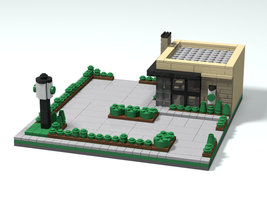 Набор LEGO Старбакс (нано)