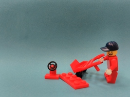 Набор LEGO Minifig Go-Kart