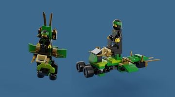 Набор LEGO MOC-13472 30532 Turbo Mech