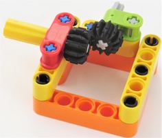 Набор LEGO MOC-13478 Power Transmission Module - Bevel Gear 1:1 Turn