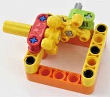 Набор LEGO MOC-13480 Power Transmission Module - Knob Gear 1:1 Turn