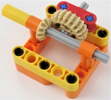 Набор LEGO MOC-13482 Power Transmission Module - Bevel Gear 3:5 Turn