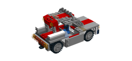 Набор LEGO Кафе и машина