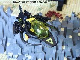 Набор LEGO MOC-13556 Blacktron Wasp Fighter
