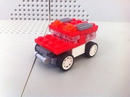 Набор LEGO MOC-13575 Красный Хаммер