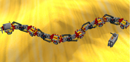 Набор LEGO Lego technic snake: experimentally modeling a snake