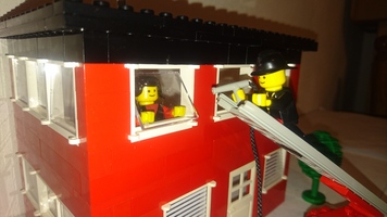 Набор LEGO Горящий дом