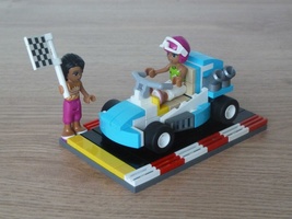 Набор LEGO MOC-13752 LEGO FRIENDS GO KART MOC Instructions Finish Line