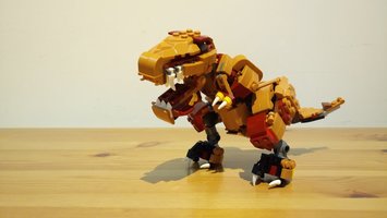 Набор LEGO MOC-13886 Динозавр Тирекс из наборов 70904 и 31073