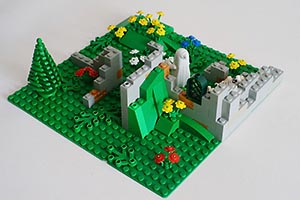 Набор LEGO Развалины замка с привидениями