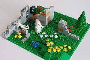 Набор LEGO Развалины замка с привидениями