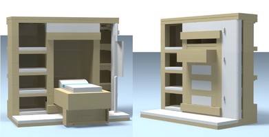 Набор LEGO Шкаф-кровать