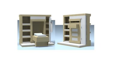 Набор LEGO Шкаф-кровать