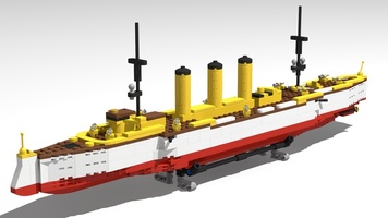 Набор LEGO MOC-13986 SMS Emden