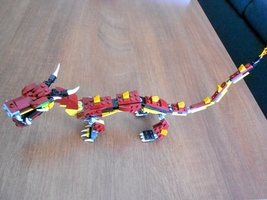 Набор LEGO MOC-14012 Мифический азиатский дракон