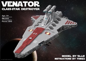 Набор LEGO MOC-14078 UCS Venator-Class Star Destroyer