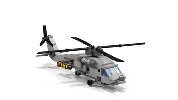 Набор LEGO MOC-14149 Вертолет «Си Хок» SH-60 (микро)