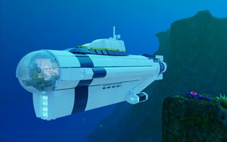 Набор LEGO MOC-14154 Subnautica Cyclops Submarine