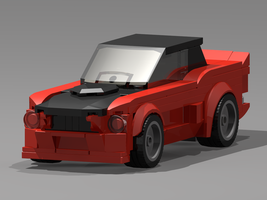 Набор LEGO 1967 Shelby Mustang GT500 Little Red Coupe