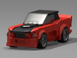 Набор LEGO 1967 Shelby Mustang GT500 Little Red Coupe