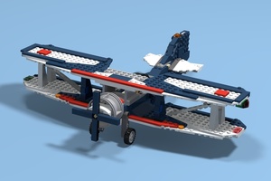 Набор LEGO MOC-14167 Биплан