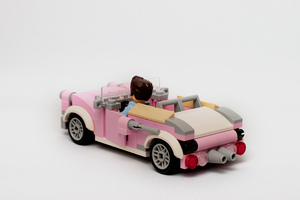 Набор LEGO MOC-14189 Розовый кабриолет