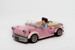 Набор LEGO Розовый кабриолет