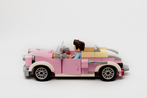 Набор LEGO Розовый кабриолет