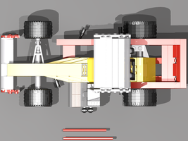 Набор LEGO MOC-14193 Super Modified Racecar