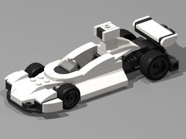 Набор LEGO MOC-14211 Brabham BT44 Martini Racing