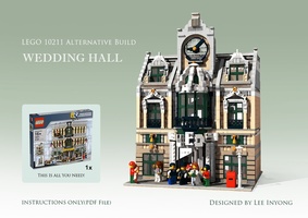 Набор LEGO MOC-14248 Альтернативная сборка большого торгового центра