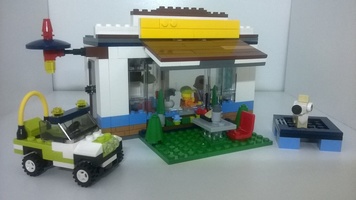 Набор LEGO MOC-14249 Салон-парикмахерская (модульный)