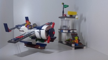 Набор LEGO MOC-14251 31068 Hydroplane with control tower