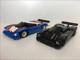 Набор LEGO MOC-14459 Lego Technic Le Mans Racer with BuWizz