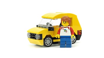 Набор LEGO Маленькая желтая машинка